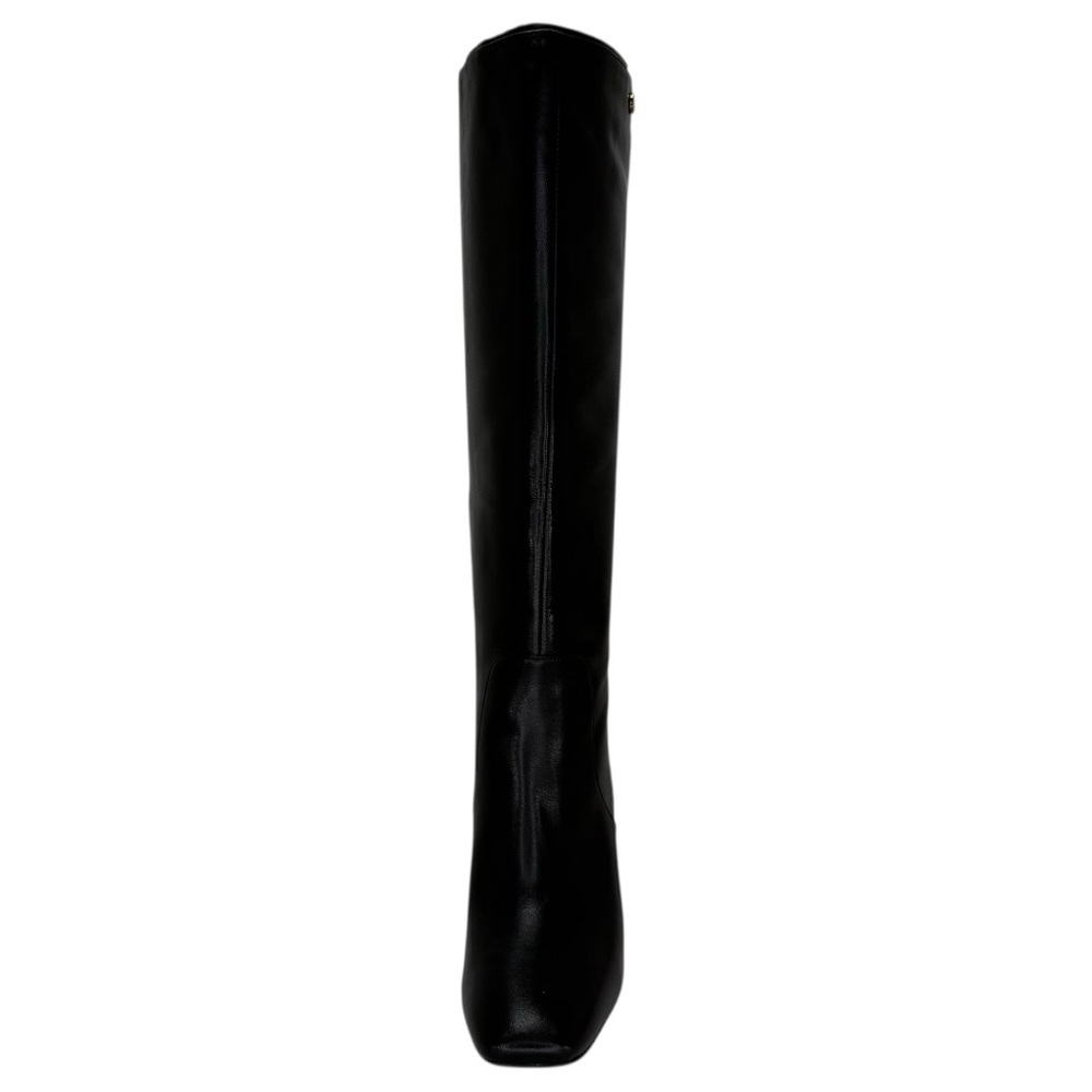 Cole Haan Chrystie Black Leather 75MM Knee High Heeled Womens Boots Size 7M - Picture 6 of 12